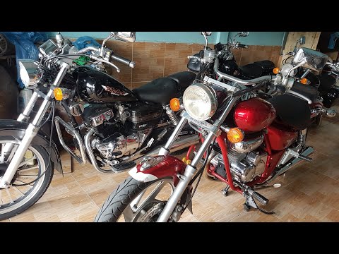 Video Moto giá rẻ mới về .daelim magma 125cc .rebel 170cc... - youtube