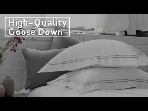 High-Quality Goose Down. A masterpiece of comfort.