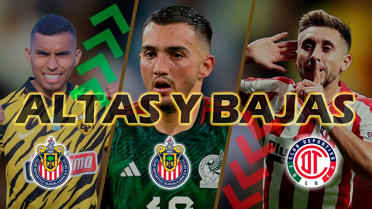 Altas, Bajas y Rumores de los Fichajes de cara a Liga MX Clausura 2025 ...