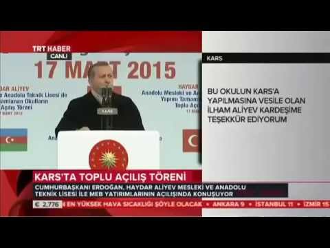 Recep Tayyib Erdoğan - Azerbaycan Türkiye Şeiri ( B.Vahabzade )