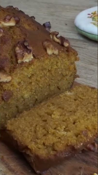 The best pumpkin bread ever?! 🍂🎃🍁 watch full video at my channel!