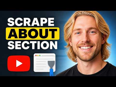 How to Scrape Youtube Channel About Section (RapidAPI + PullAPI)