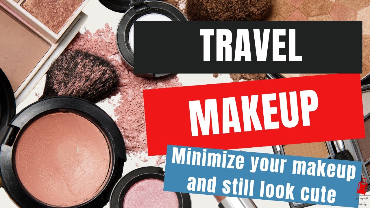 Как минимизировать количество вещей в косметичке для путешествия: берите с собой немного, выгляди...