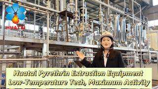 Pyrethrin Extraction Equipment – Low-Temperature Subcritical Tech | Huatai Turnkey Solution
