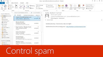 Office Outlook Control Spam | IPOHONLINE