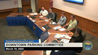 Downtown Parking Committee - March 19, 2025