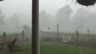 MUST SEE VIDEO! Possible Tornado, Straight-line Winds, or Microburst! Dothan Alabama Weather