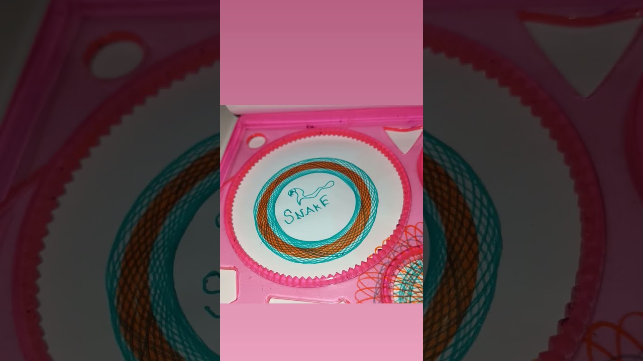 snake spirograph 🐍😱😱😱😱🔥🔥🔥🔥