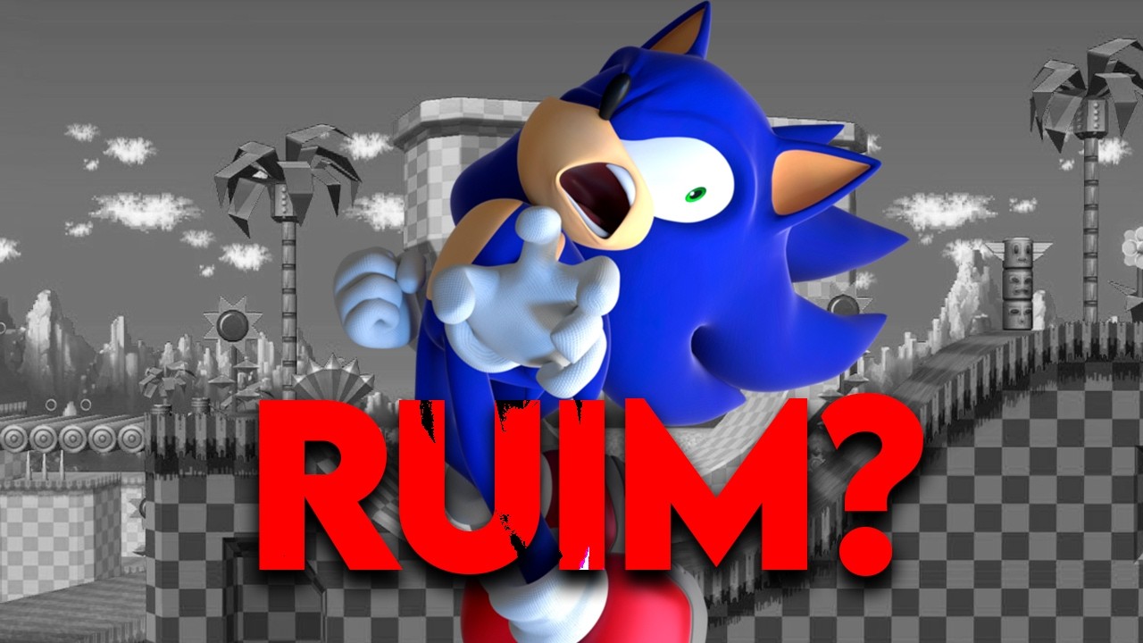O problema do modelo do Sonic