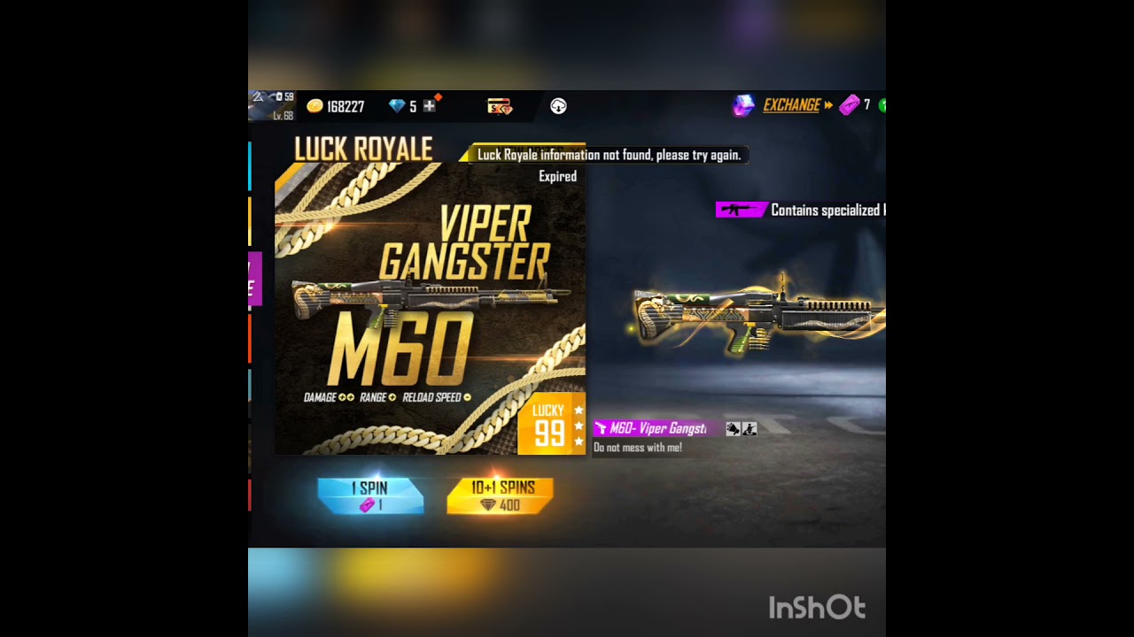 India's 1st to get Treatment Sniper Gun Skin | Free Fire 