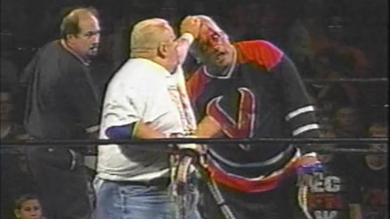 Dusty Rhodes vs. Jack Victory (Bullrope Match) ECW 2000 YouTube