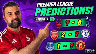 PREMIER LEAGUE PREDICTIONS WEEK 3
