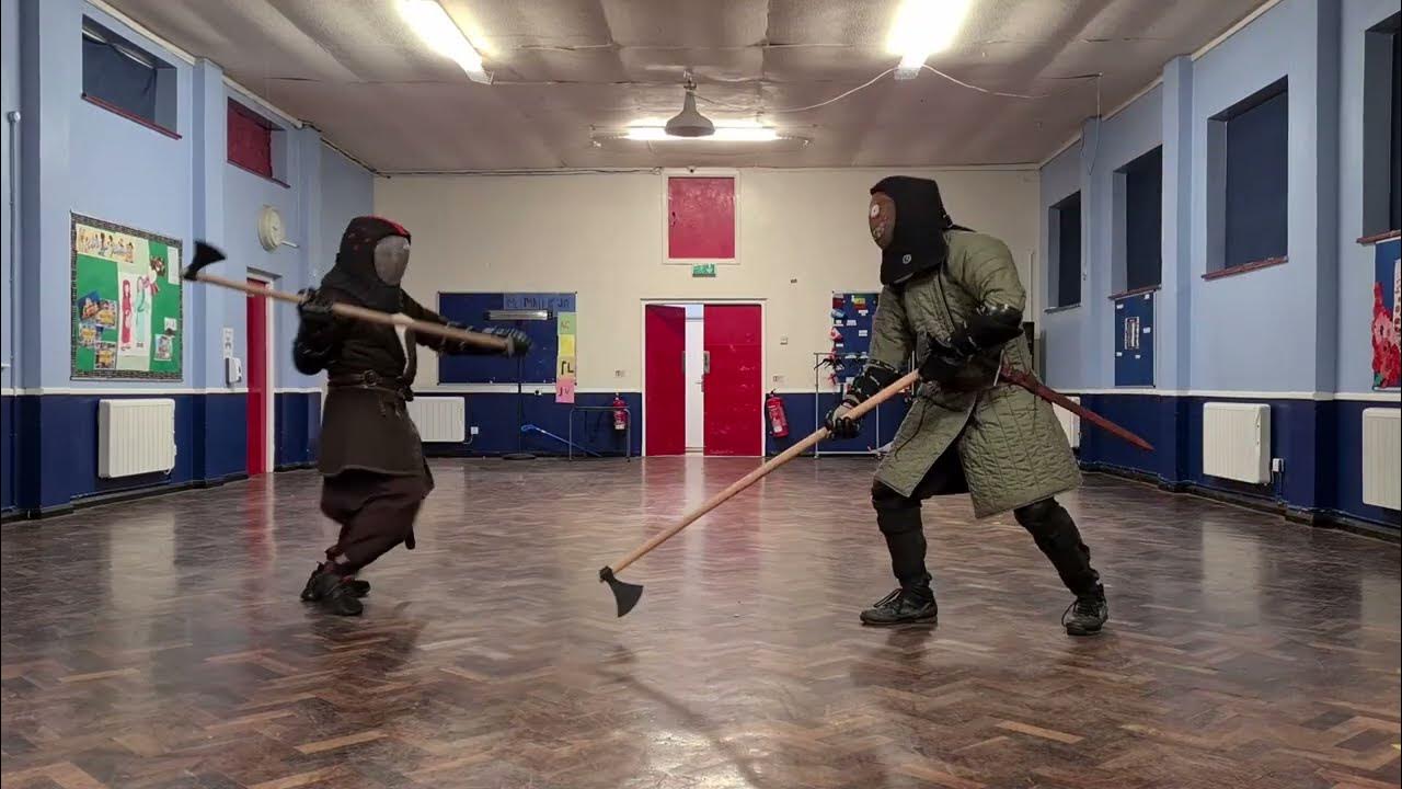 Simple Dane Axe Techniques That Work! 🪓 Training and Slow Sparring