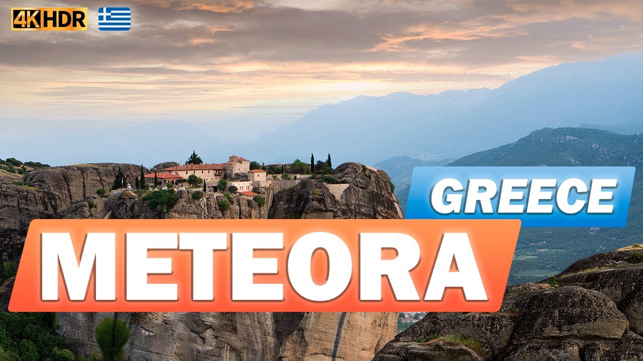 METEORA, GREECE - SUNRISE [4K, HDR]
