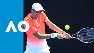 Lloyd Harris v Daniil Medvedev match highlights (1R) | Australian Open 2019