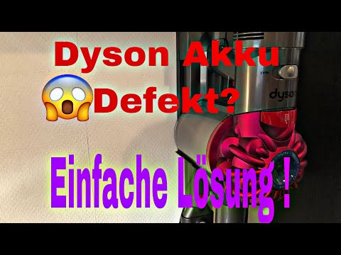 Video: Warum hält mein Dyson seine Ladung nicht?