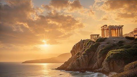 🎵The Song of Achilles🎵 Greek Mythology Lofi Ambience ~ Cozy Loving Vibes to Chill 🎧🌅