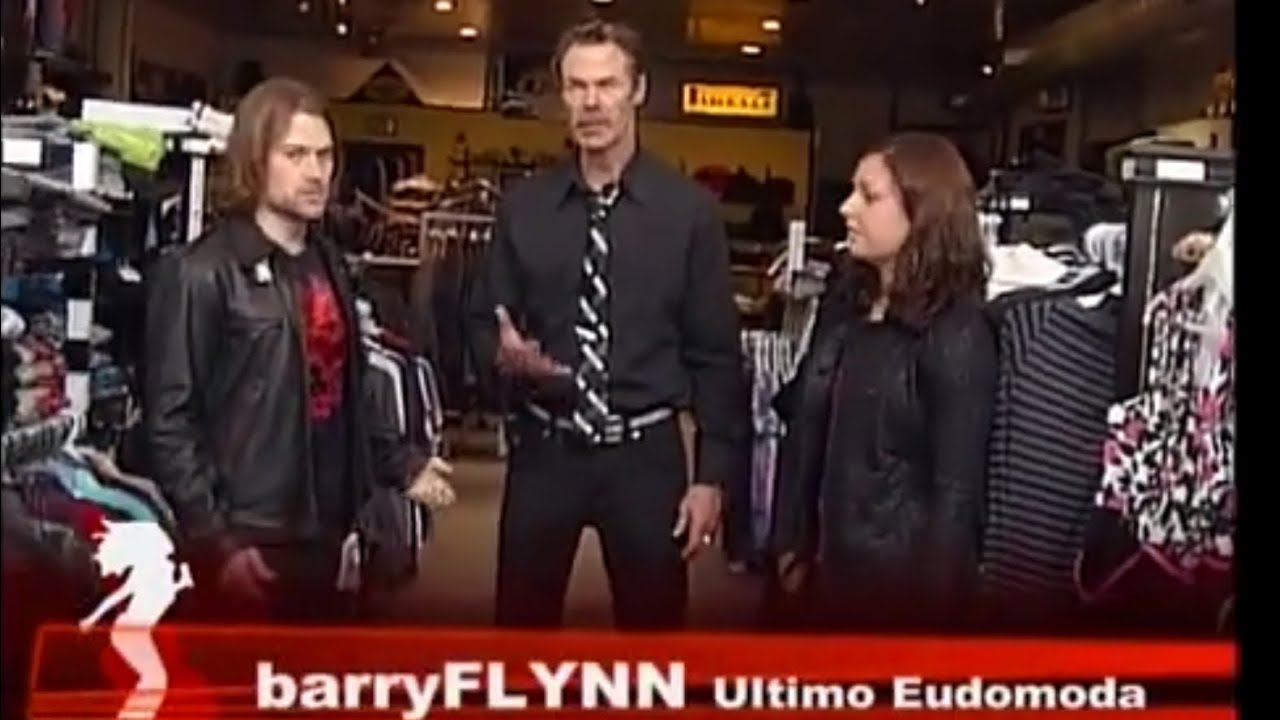 Barry Flynn at Ultimo Euromoda gets Laura and I ready for Stripped Down’s 50th Episode, 2009 RIP