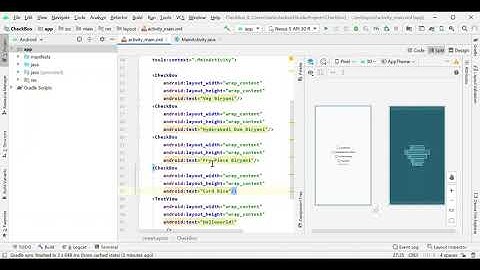CheckBox in Android studio