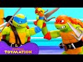 Tmnt toys fight night pizza party   toymation