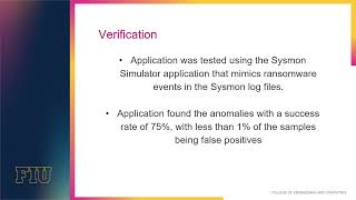 FIU SCIS-2022Spring-Ransomware anomaly Detection-IntroVideo