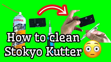 𝐇𝐨𝐰 𝐭𝐨 𝐜𝐥𝐞𝐚𝐧 𝐒𝐭𝐨𝐤𝐲𝐨 𝐊𝐮𝐭𝐭𝐞𝐫 2021