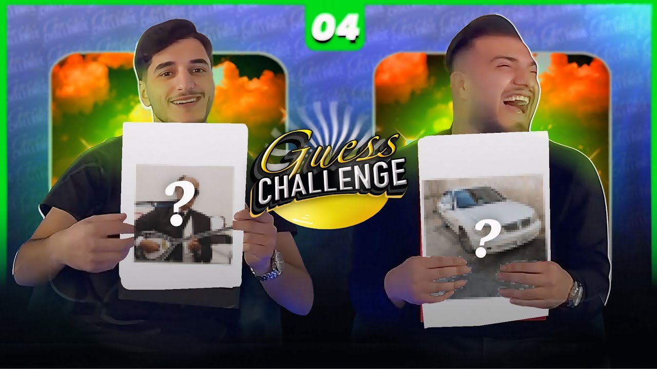 چالنجا تەخمینکرنا وێنا دگەل رياضە کوری 😂😈| guess challenge