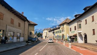 BOLZANO to TRENTO scenic drive | Trentino Alto Adige Italy 4k 60fps