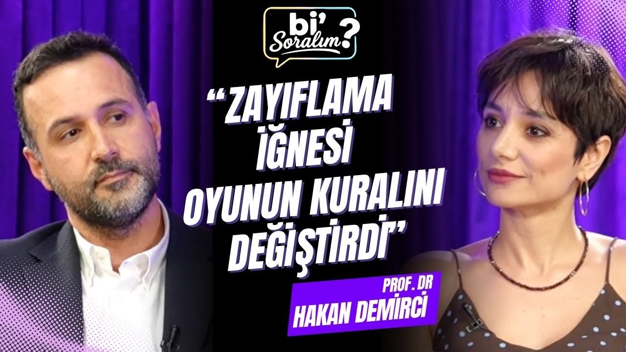 "ZAYIFLAMA İĞNESİ OYUNUN KURALINI DEĞİŞTİRDİ"| Prof. Dr. Hakan Demirci | Şule Aydın ile Bi' Soralım?