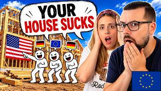 Europeans LAUGH at American Houses… Until THIS Happens