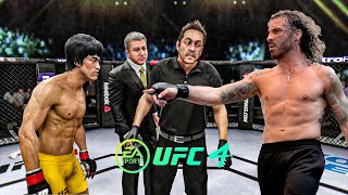 Bruce Lee vs Clay Guida - EA Sports UFC 4 - Dragon Fight 🔥🐲