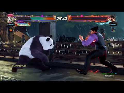 Very Laggy 5 Bar Wifi Yaksa Kazuya VS Yaksa Panda PS4 v5 Tekken 7 20230705000958