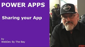 Sharing your PowerApp
