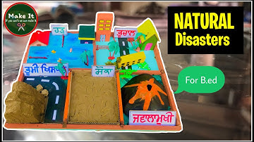 Natural Disasters 3d Model #makeit