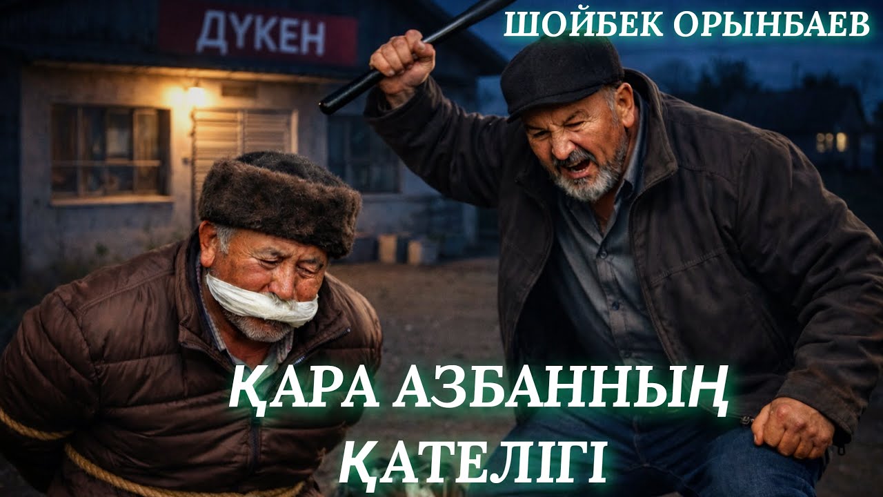 ҚАРА АЗБАННЫҢ ҚАТЕЛІГІ. аудио кітап. детективті әңгіме. қазақша аудио кітап 