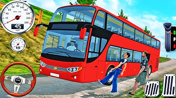 Uphill Offroad Bus Driving Simulator - Android GamePlay