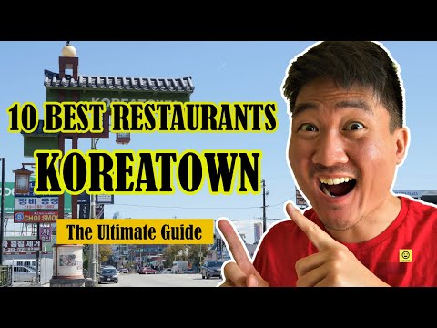 Video: De Beste Dingen Om Te Doen In Koreatown, Los Angeles