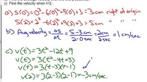 Math 611B Sections 3.4-3.5 Concept Roundup