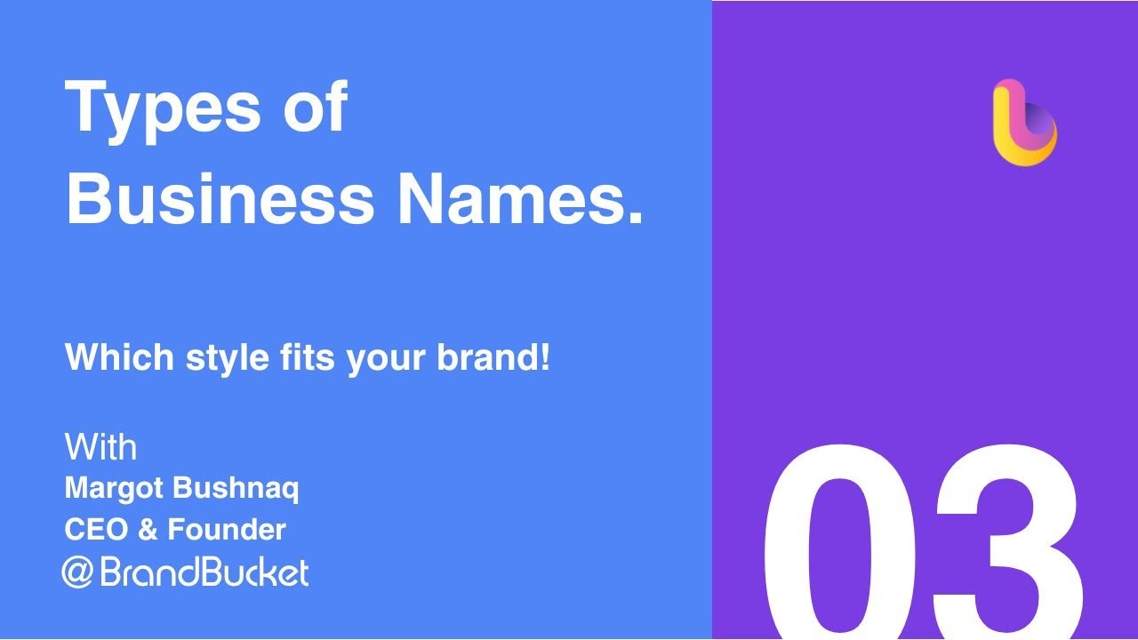 Different Types of Effective Business Names