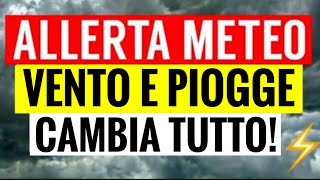 ALLERTA METEO: AVVISO DELLA PROTEZIONE CIVILE. PIOGGE TEMPORALI E VENTI FORTI screenshot 4
