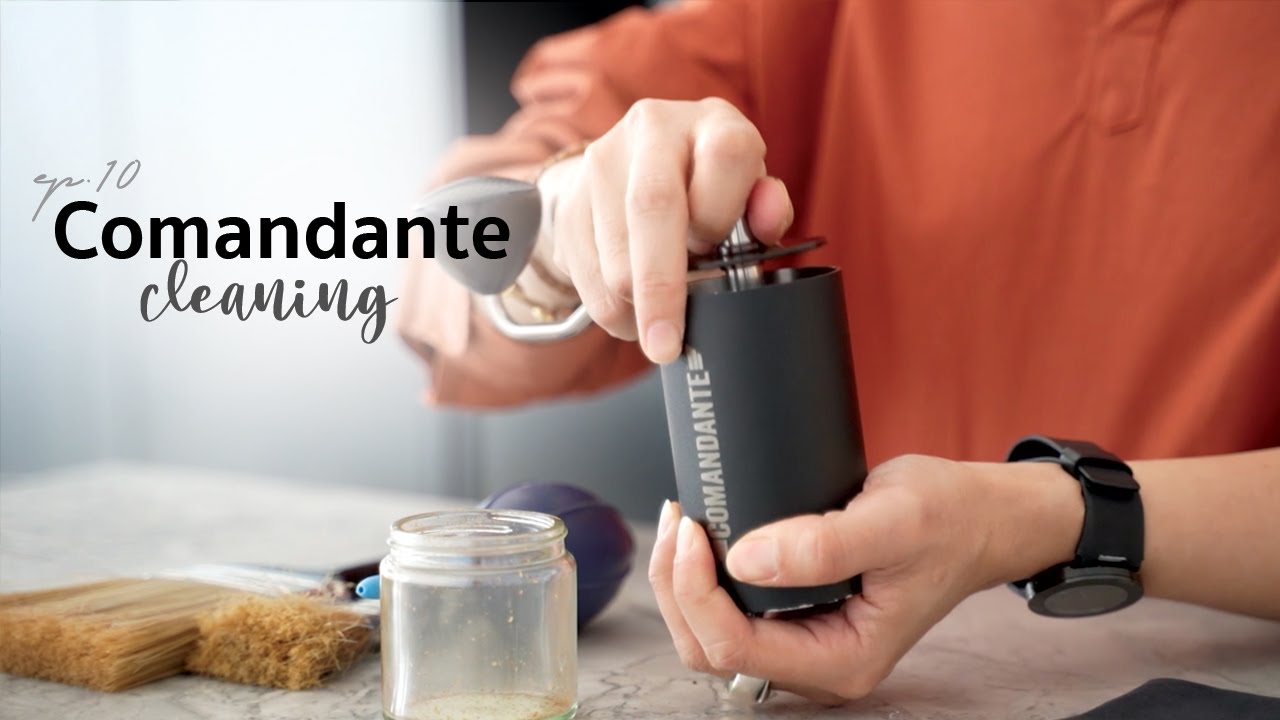 Ep.10ทำความสะอาดเครื่องบดมือ Comandante C40 Hand grinder