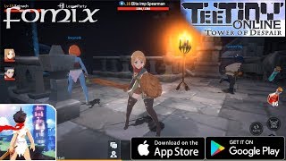 TeeTINY Online: Open World MMORPG  - первый взгляд, обзор (Android ios)