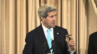 Secretary Kerry Delivers Remarks During Luncheon in Honor of Prime Minister Abe of Japan