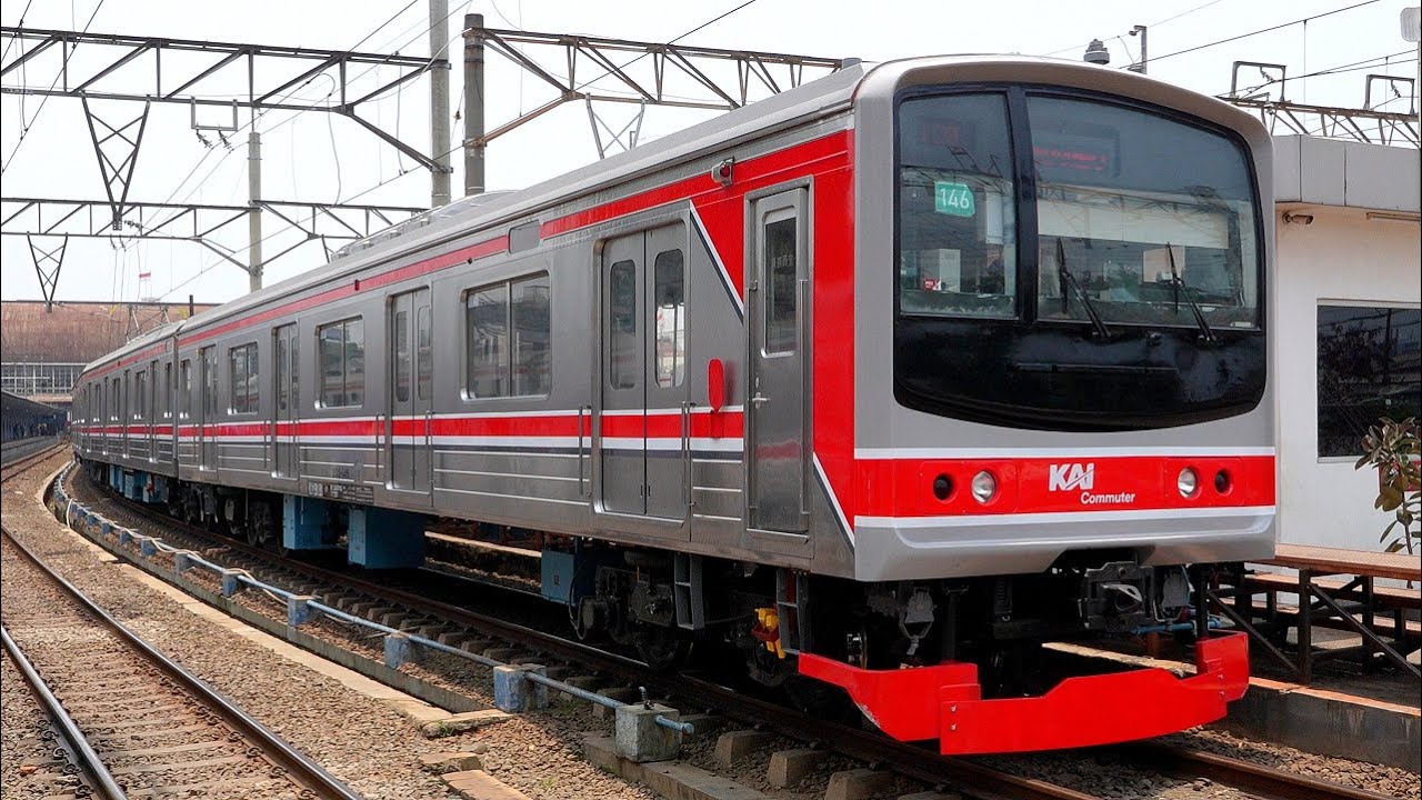 【4K60P】【日本の電車大活躍】ジャカルタの通勤電車 到着・発車シーン集 Jakarta Kota駅、Juanda駅、Universitas Indonesia駅、Manggarai駅にて