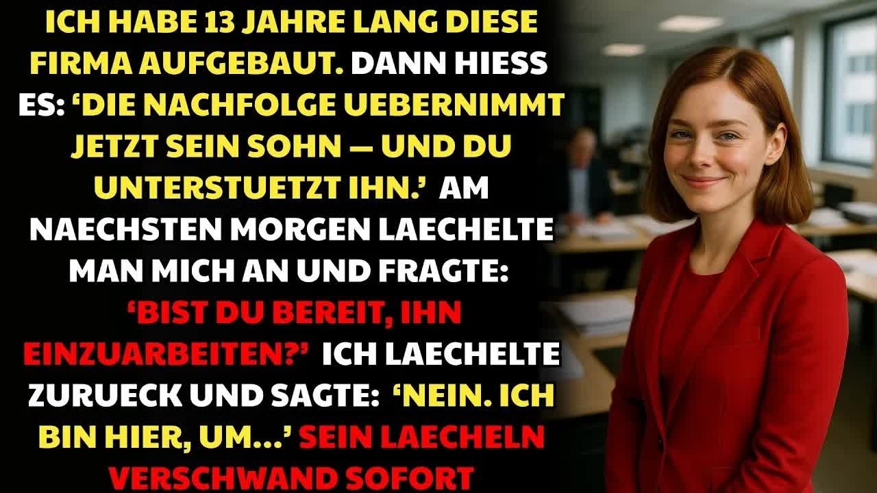 Er Tauschte Mich Gegen Seinen Sohn – Ich Nahm Das 2 Mrd € Imperium Zurueck