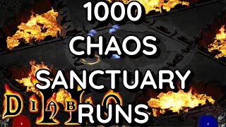DIABLO 2 - 1000 CHAOS SANCTUARY RUNS