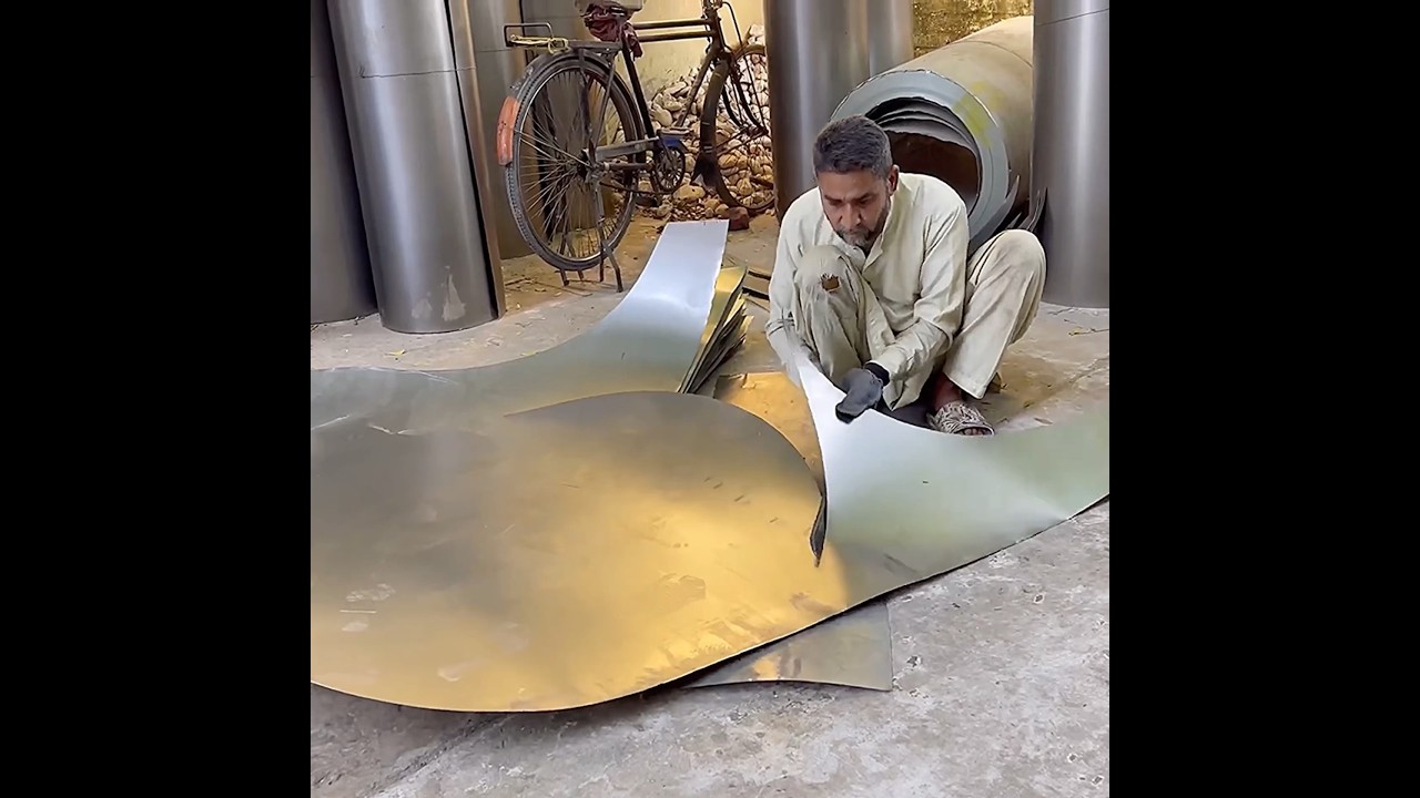 Manufacturing process of powerful Dish antenna in local factory_Mass production of Dish Tvantenna