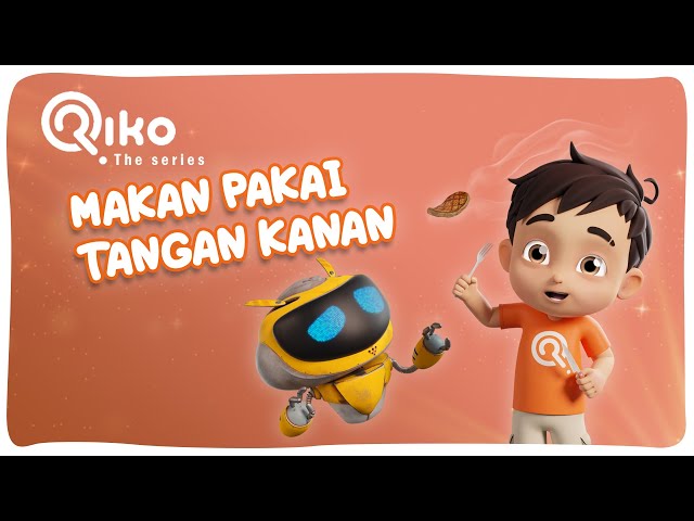 MAKAN PAKAI TANGAN KANAN - Riko The Series Season 03 - Episode 5 class=