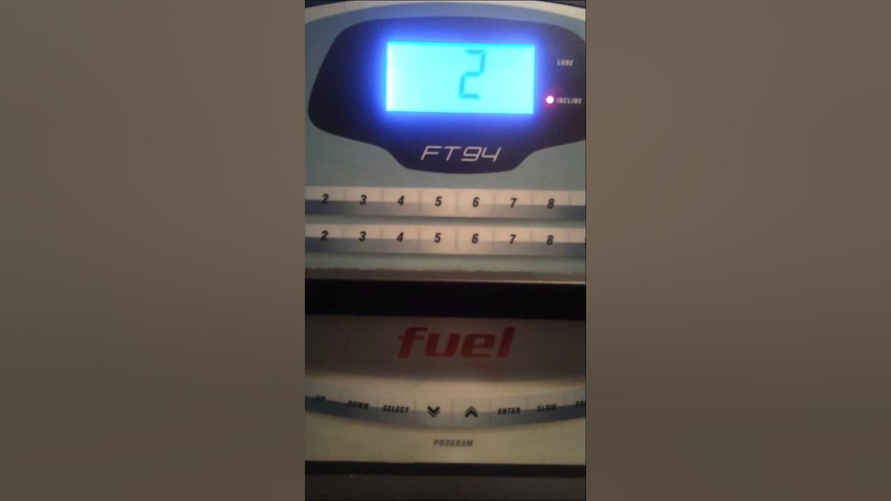 Fuel Treadmill FT94 - YouTube