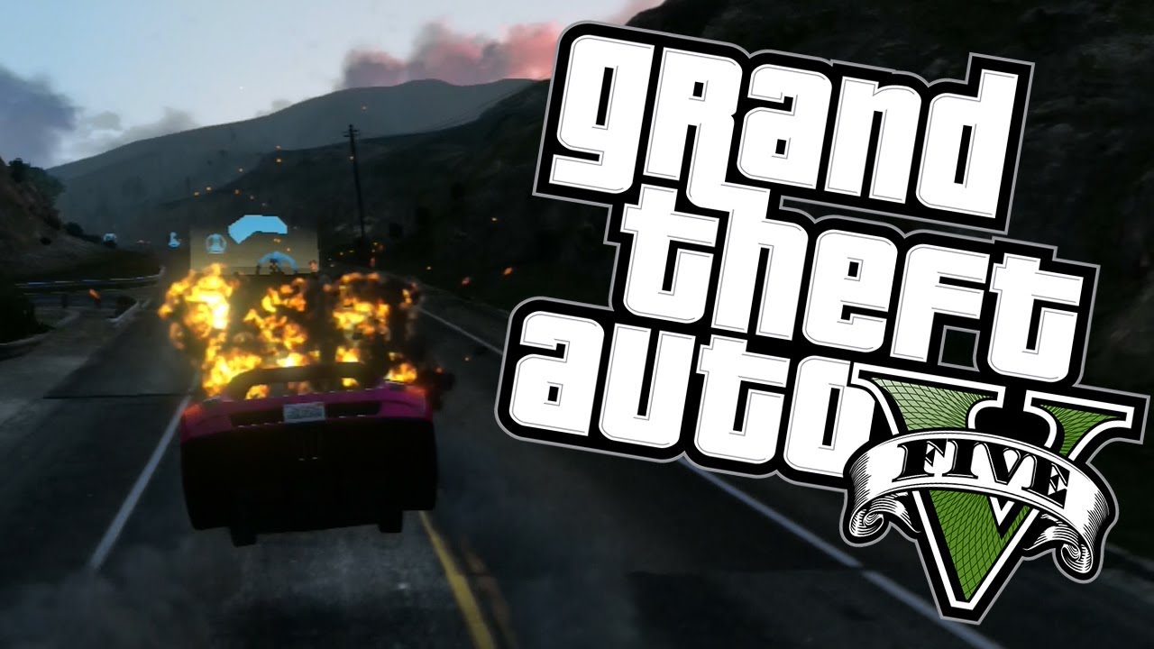 GTA V Häröilyä - Michael Bayn Ralli?!